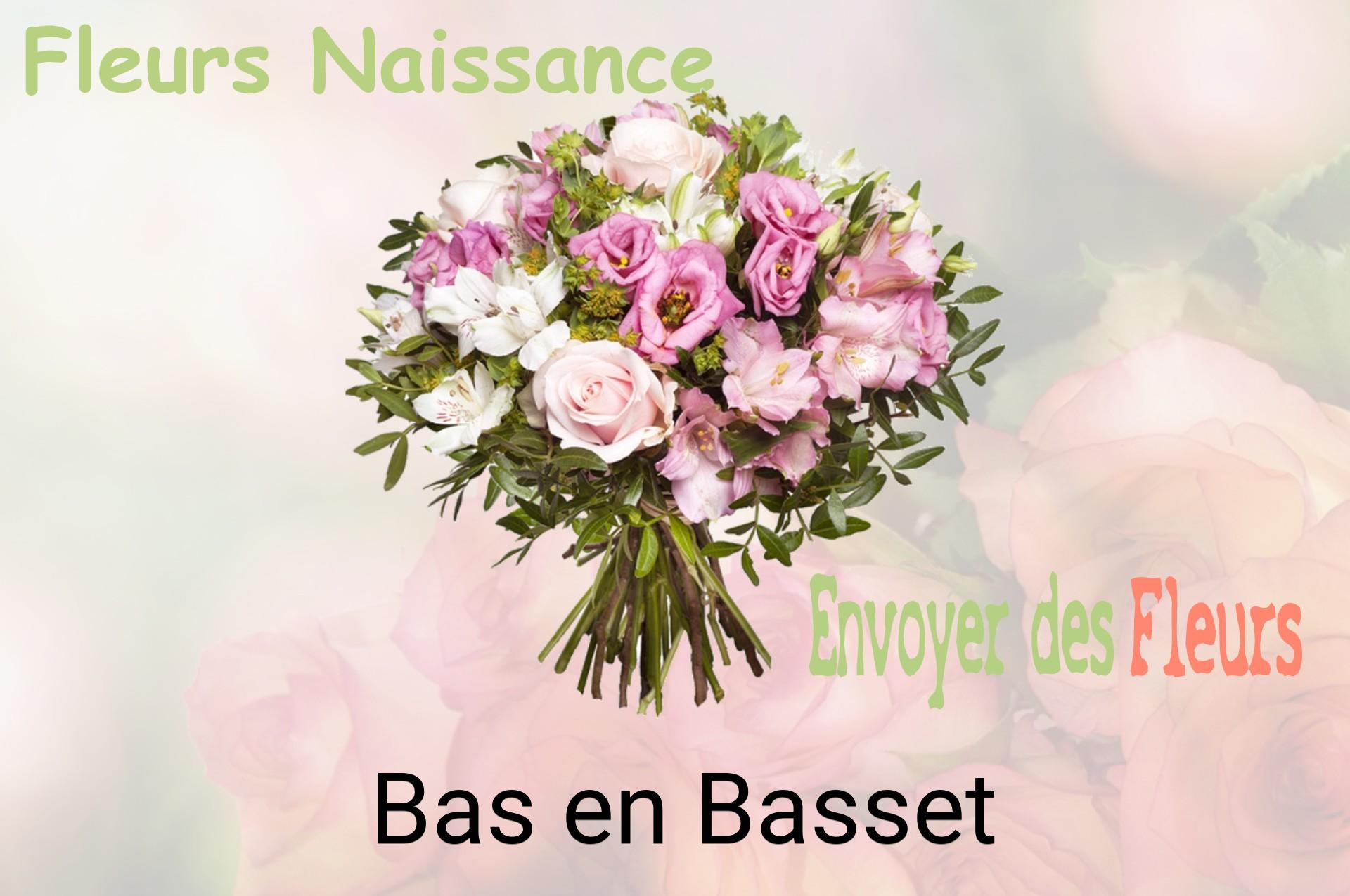 Bouquet de fleurs de naissance livré à Bas-en-Basset
